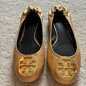 Tory Leather Ballet Flat